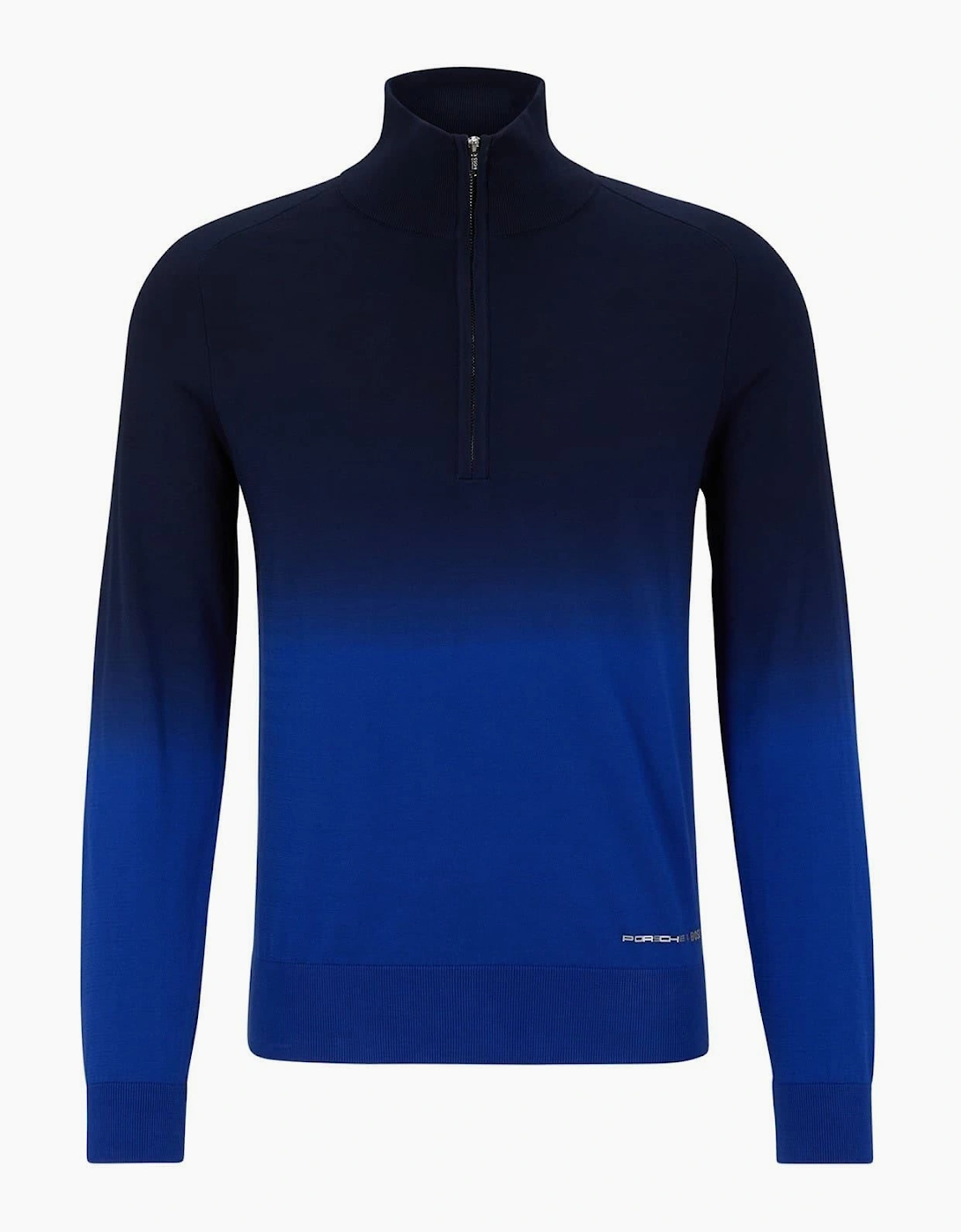 Funnel Neck Long Sleeve Regular Fit Sweater