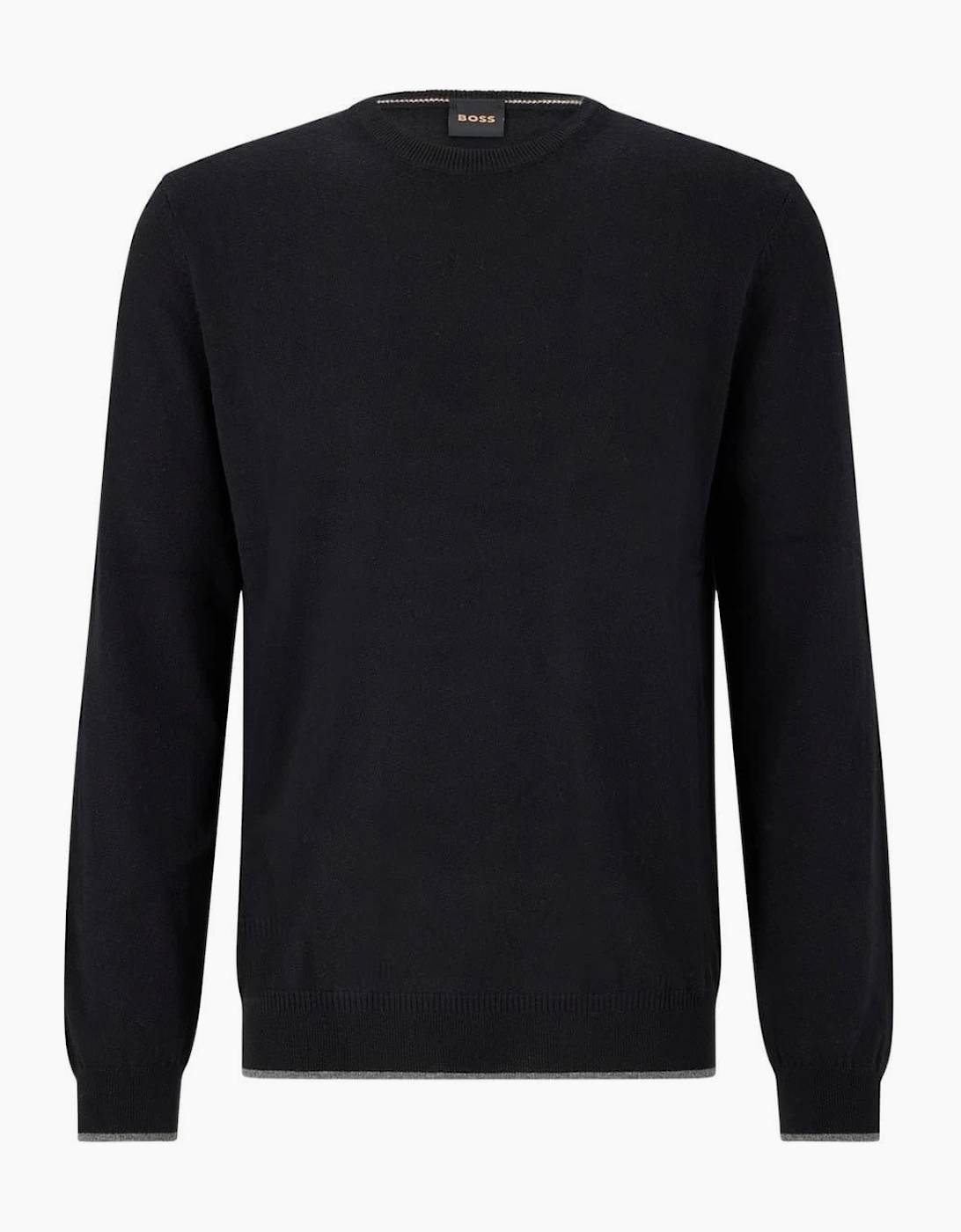 Regular Fit Long Sleeve Crew Neck Sweater