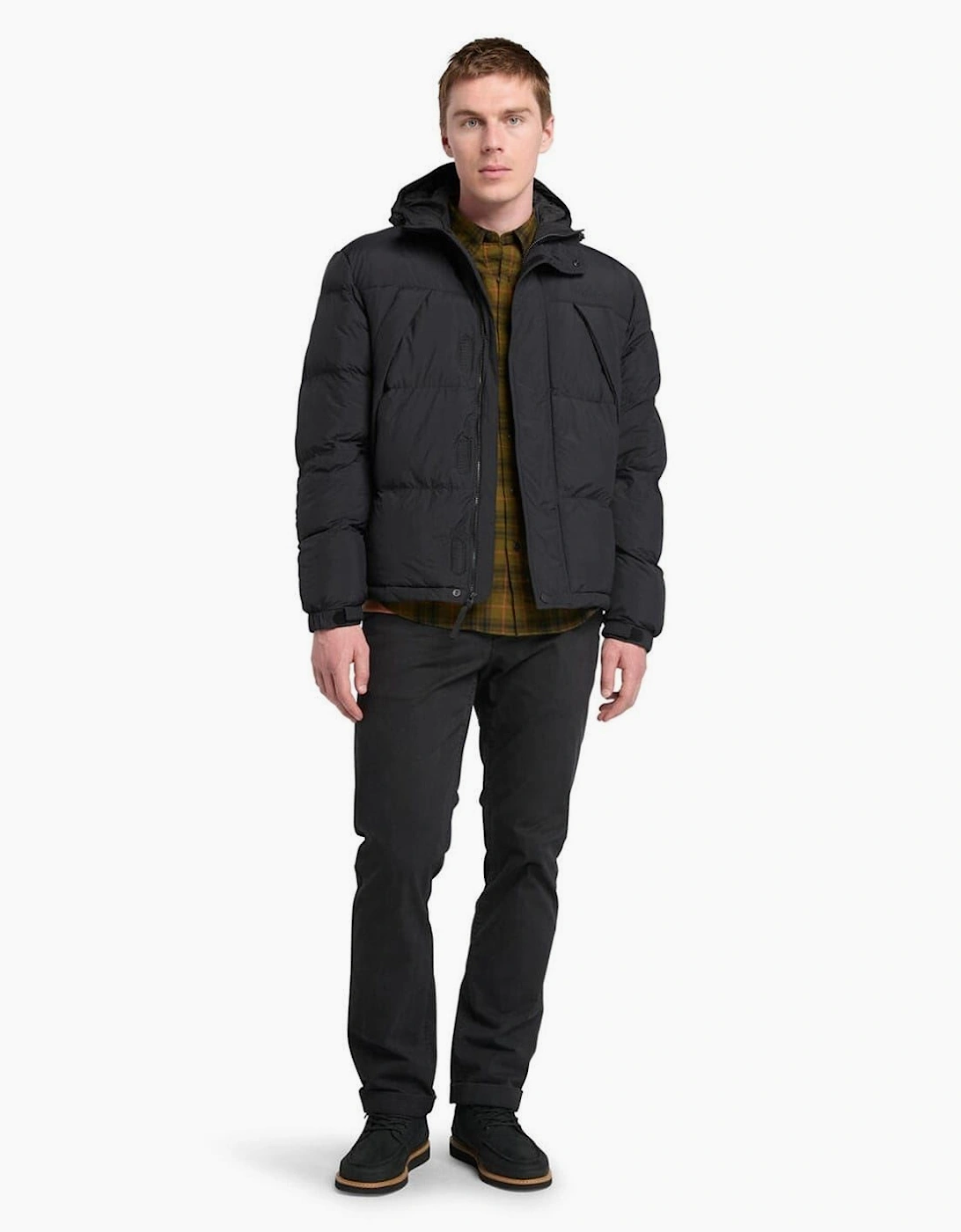 Hooded Water Repellent Puffer Jacket
