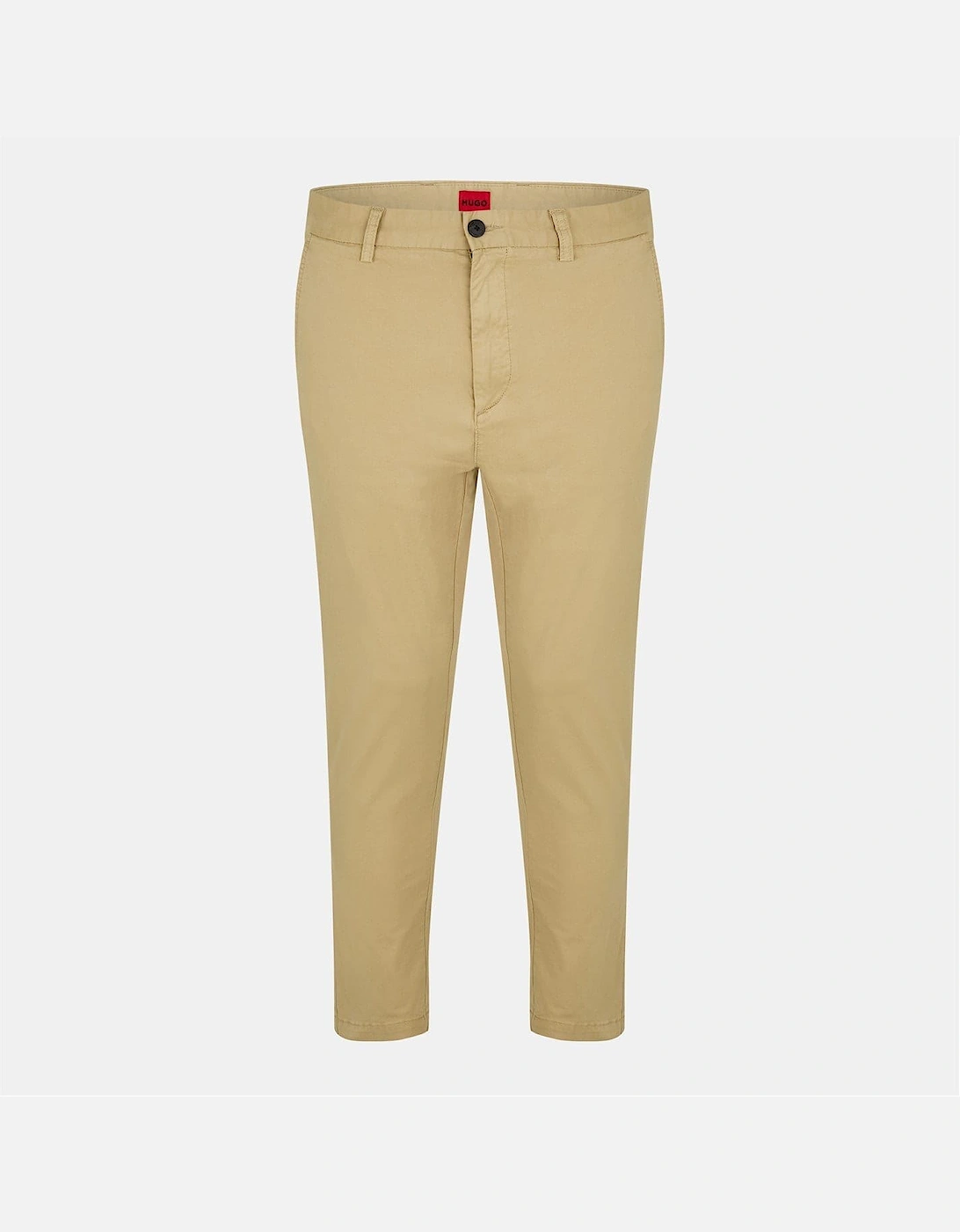Jimi224d Solid Patterned Straight Chinos