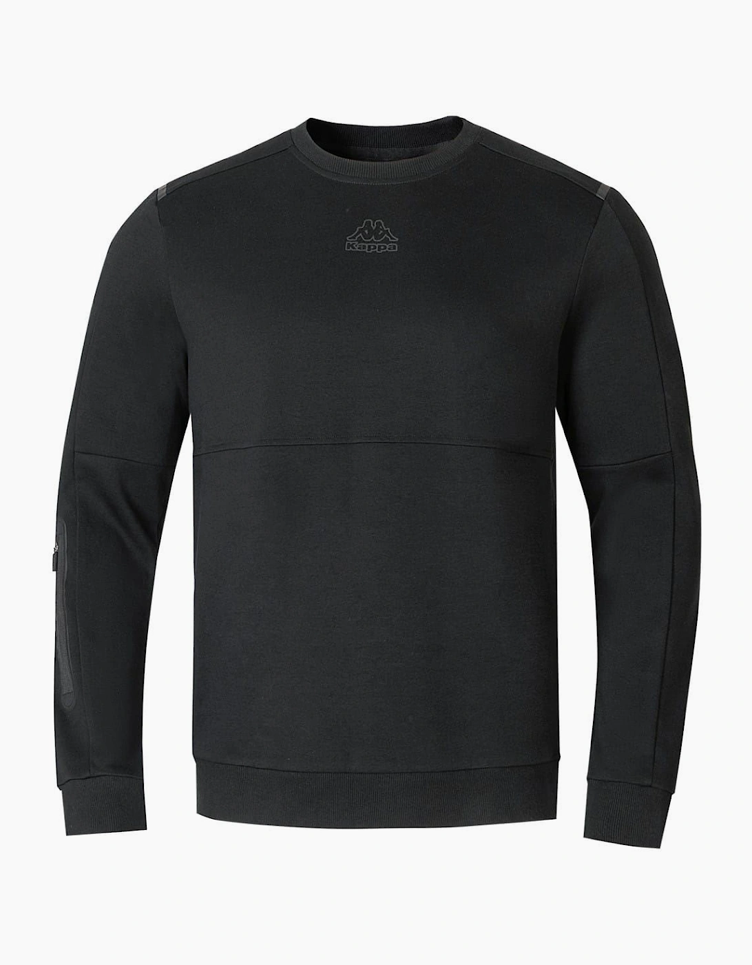 Kappa Kappa Men's Tfleece Crew - Black