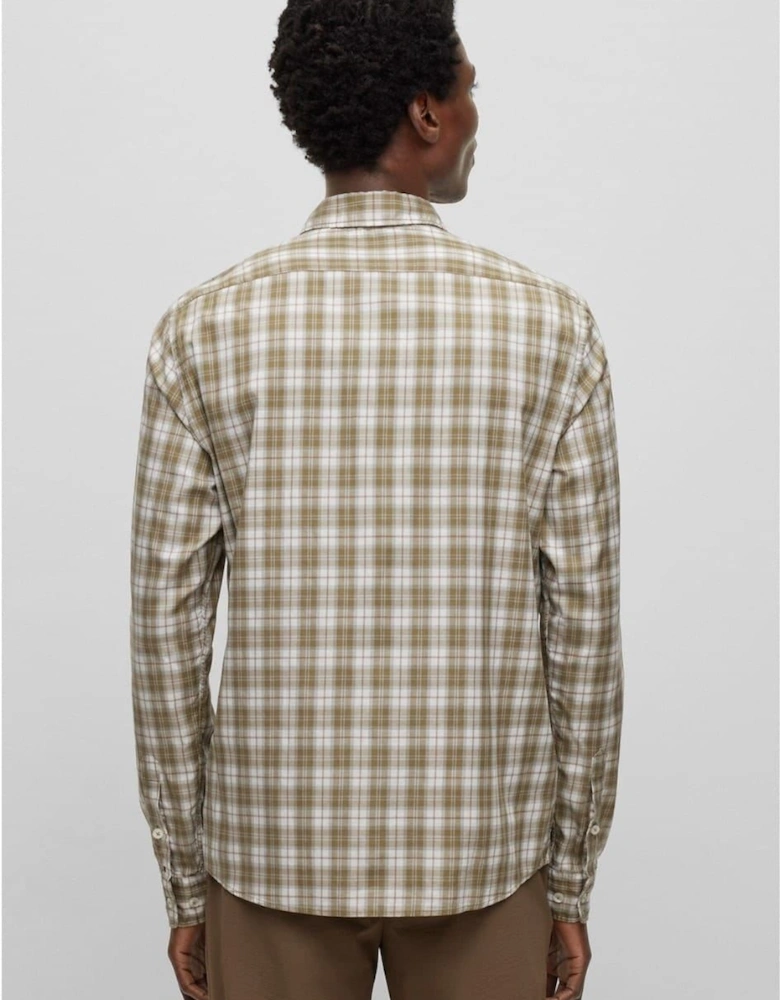 Liam Regular Fit Cuff Sleeve Point Collar Shirt
