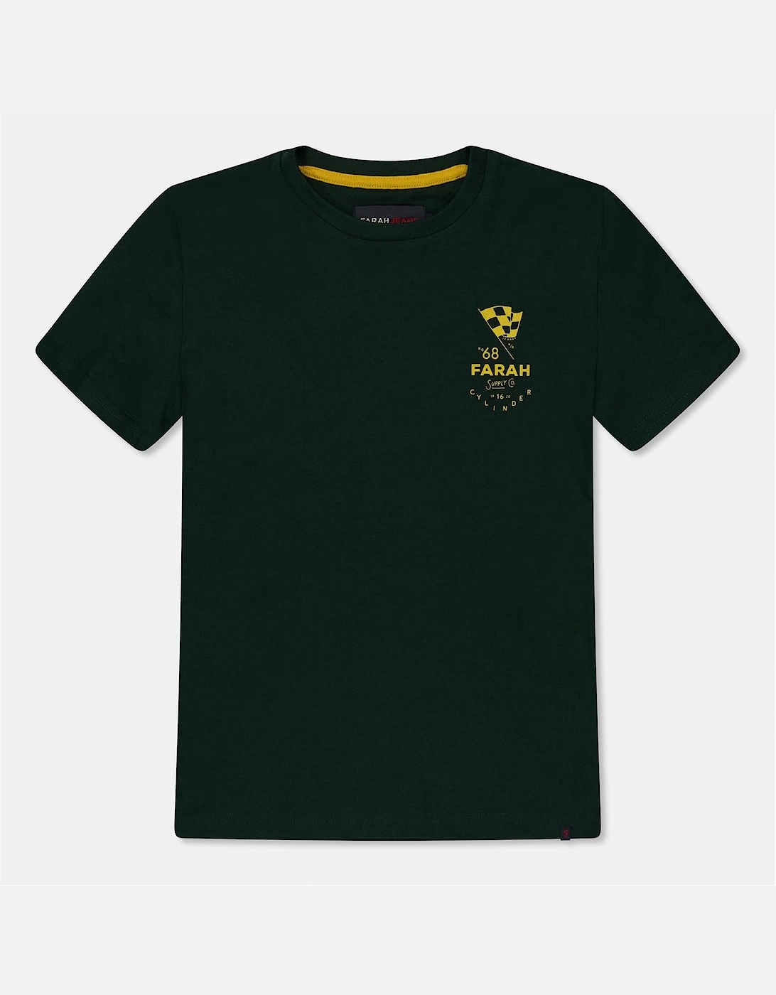 Lettering Graphic Crew Neck Short Sleeve T-Shirt