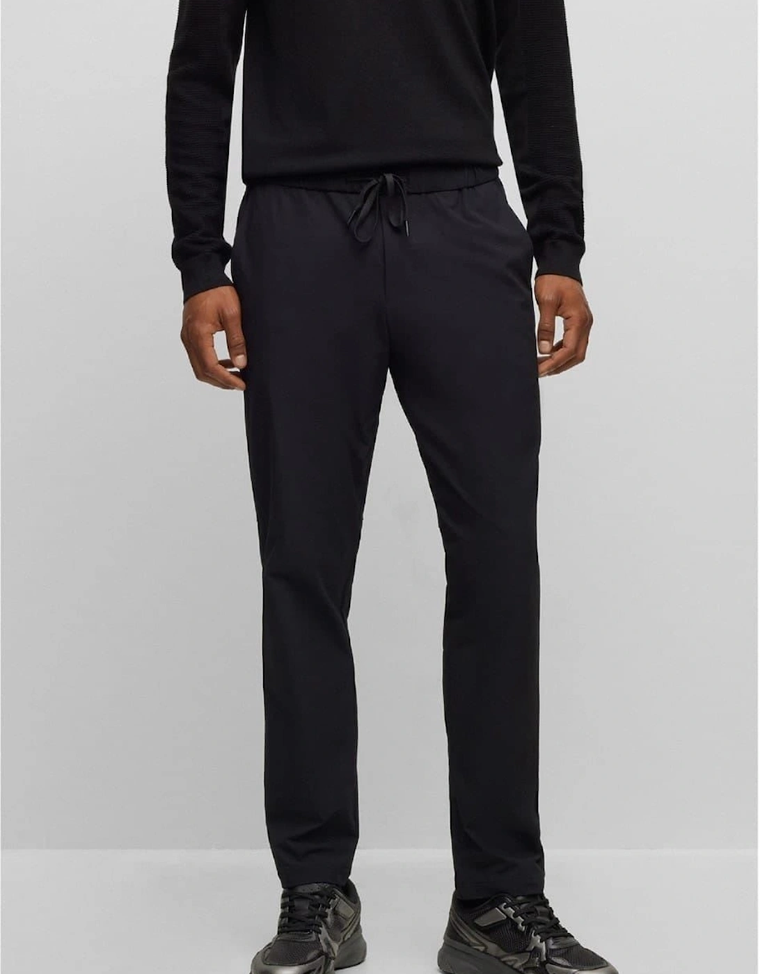 Jordison Solid Patterned Straight Joggers