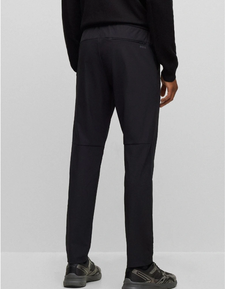 Jordison Solid Patterned Straight Joggers