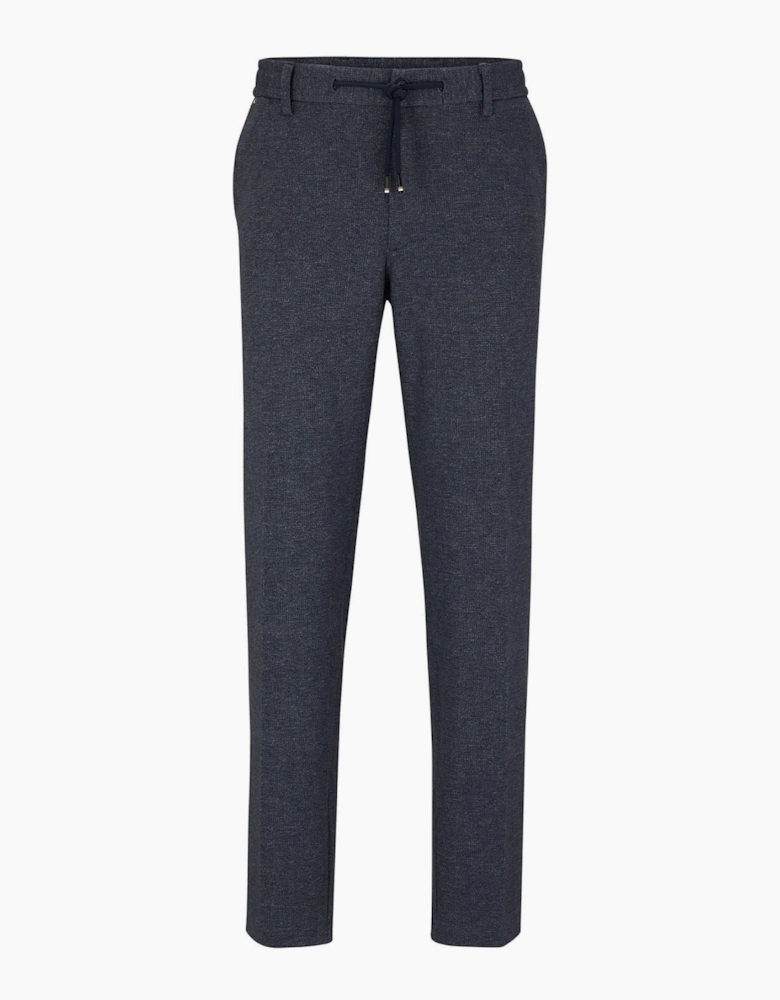 Kane Solid Patterned Straight Chinos
