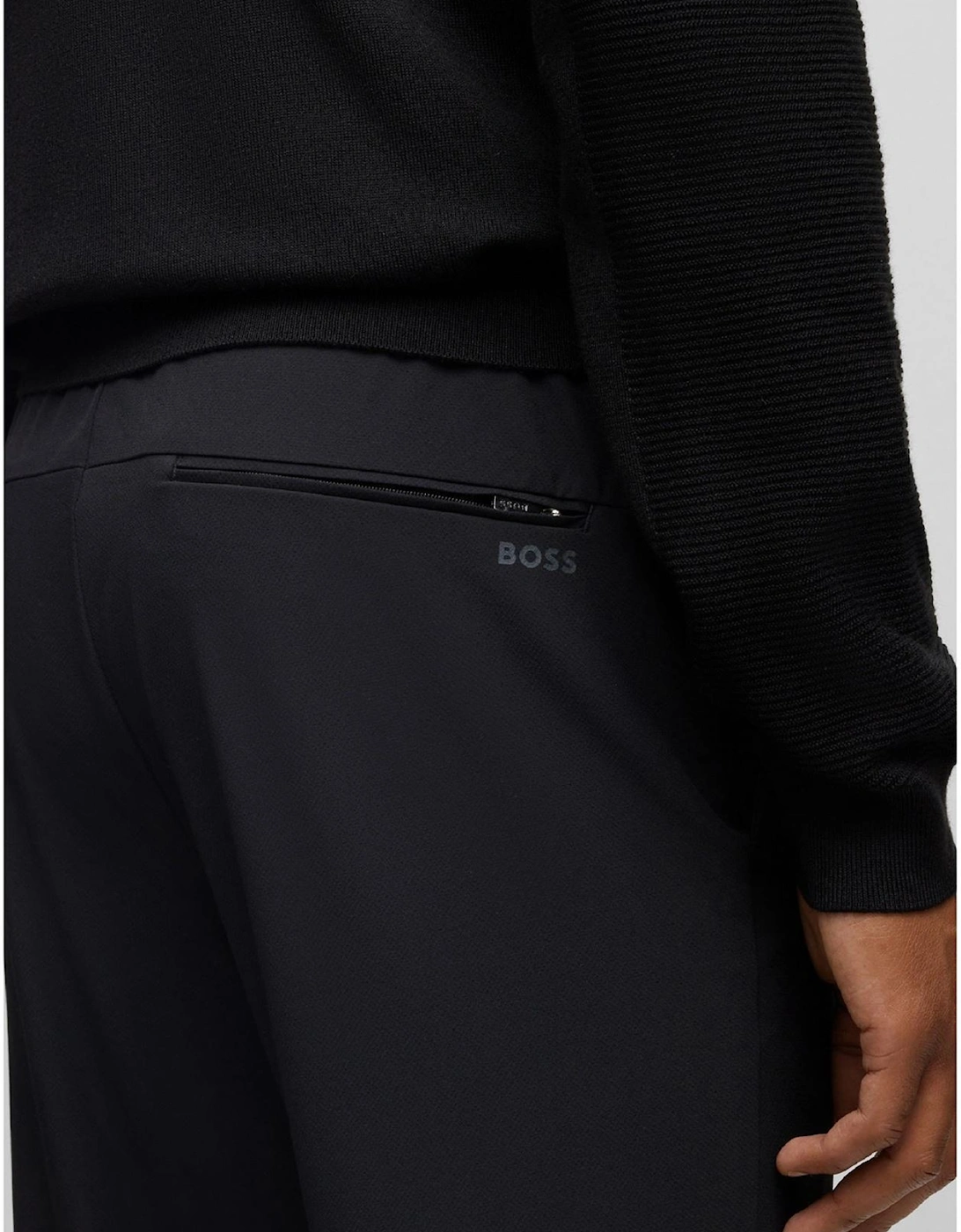 Jordison Solid Patterned Straight Joggers