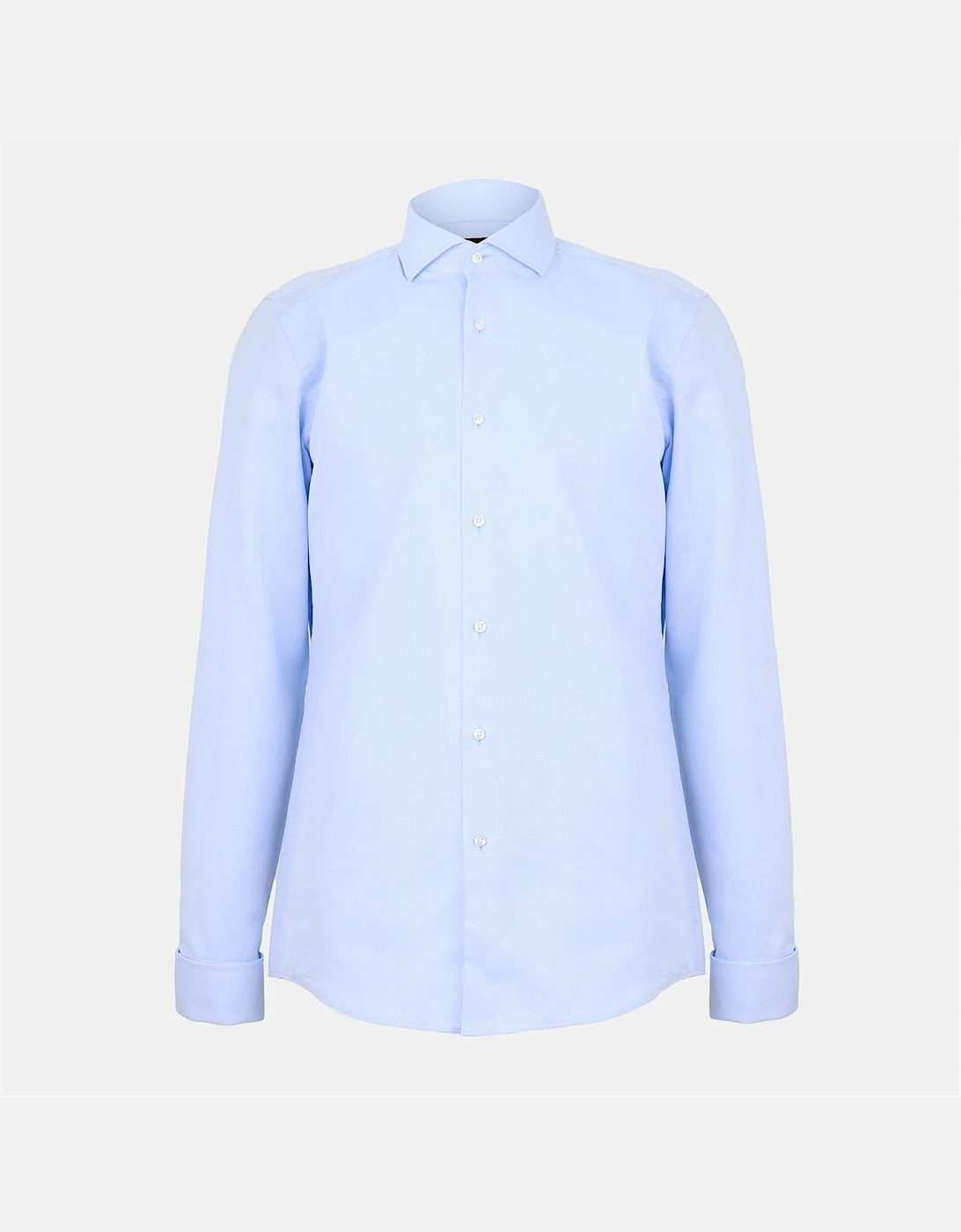 Spread Collar Long Sleeve Shirt