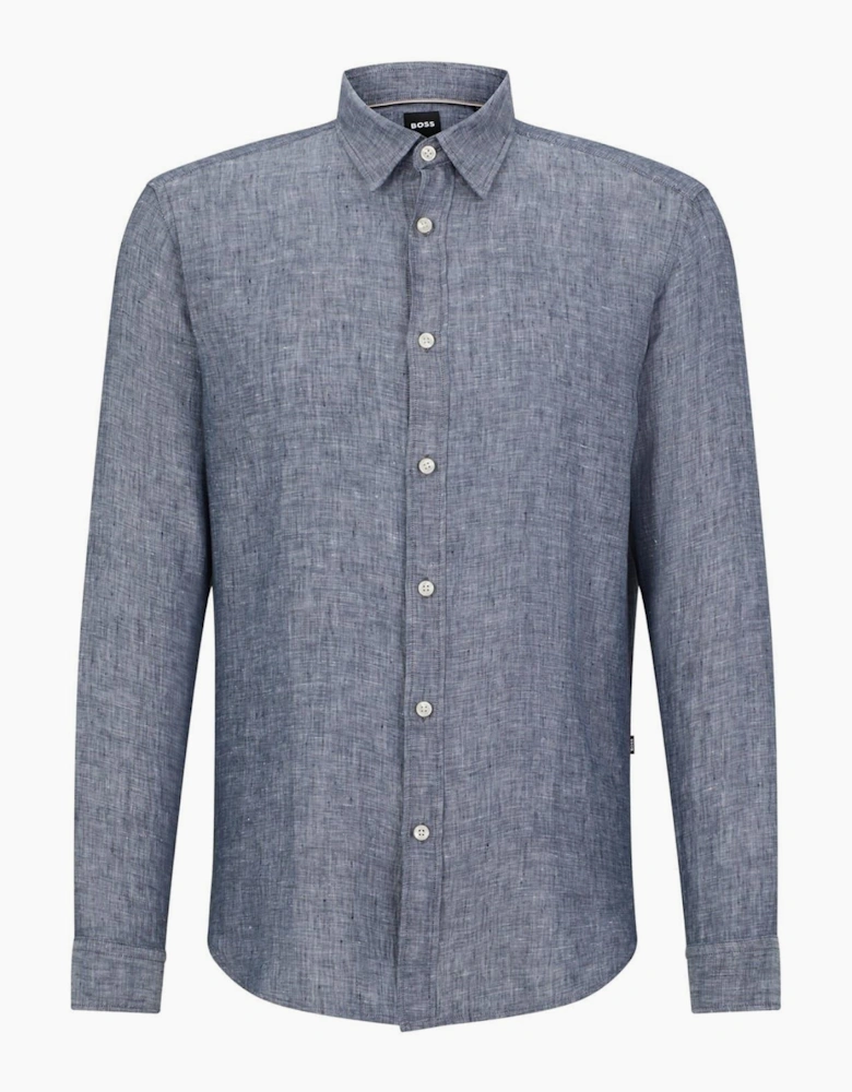 Liam Collared Neck Long Sleeve Shirt