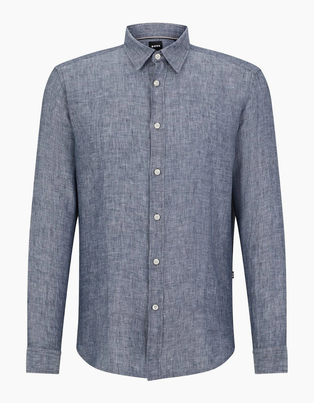Liam Collared Neck Long Sleeve Shirt