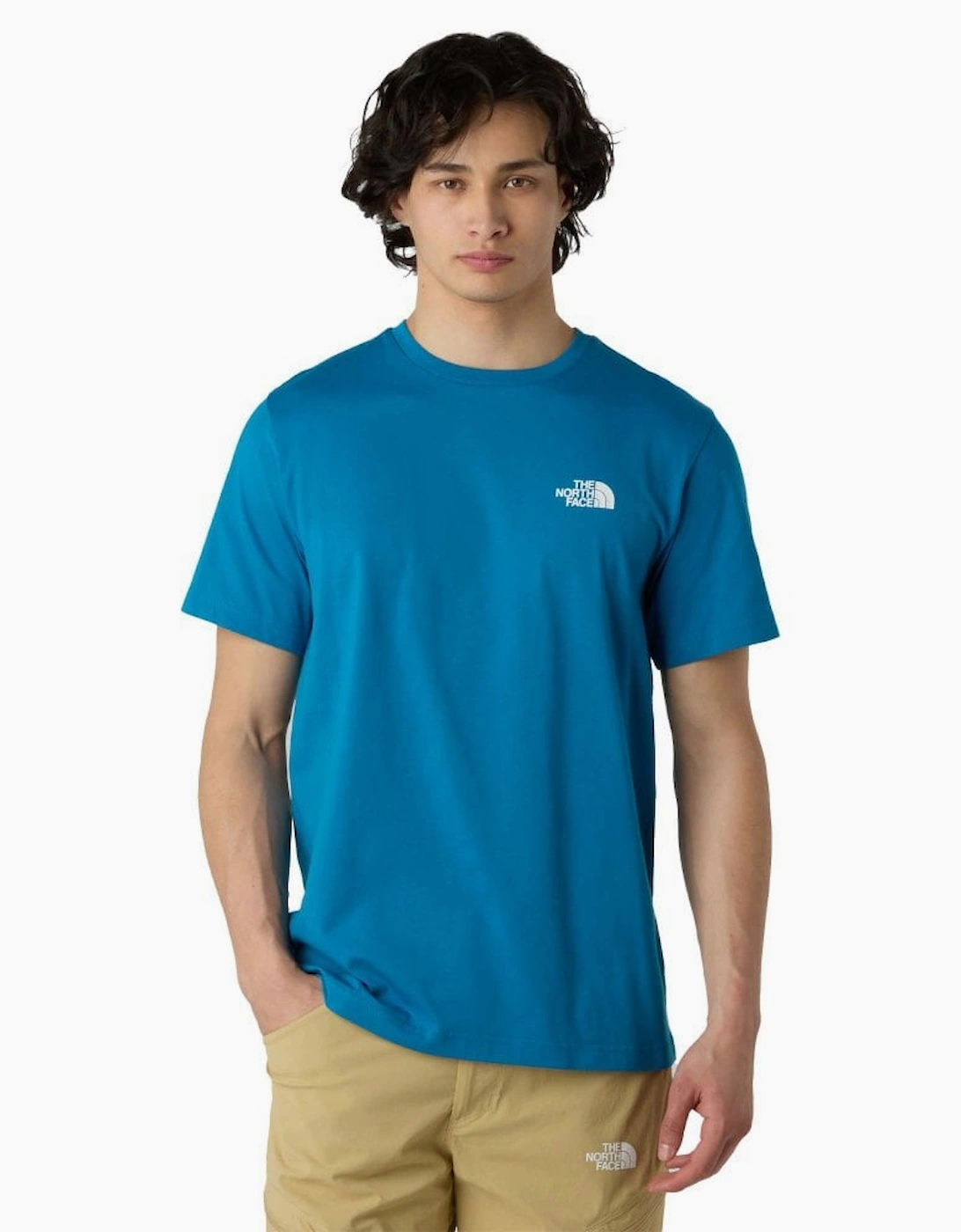 The North Face Men's The North Face Simple Dome Blue T-Shirt