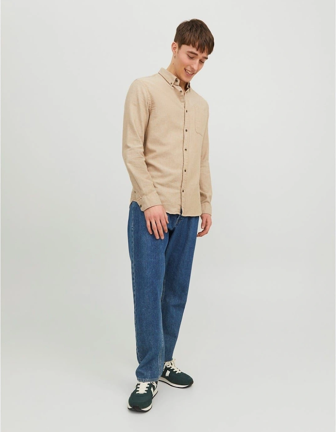 Classic Regular Fit Long Sleeve Cuff Shirt