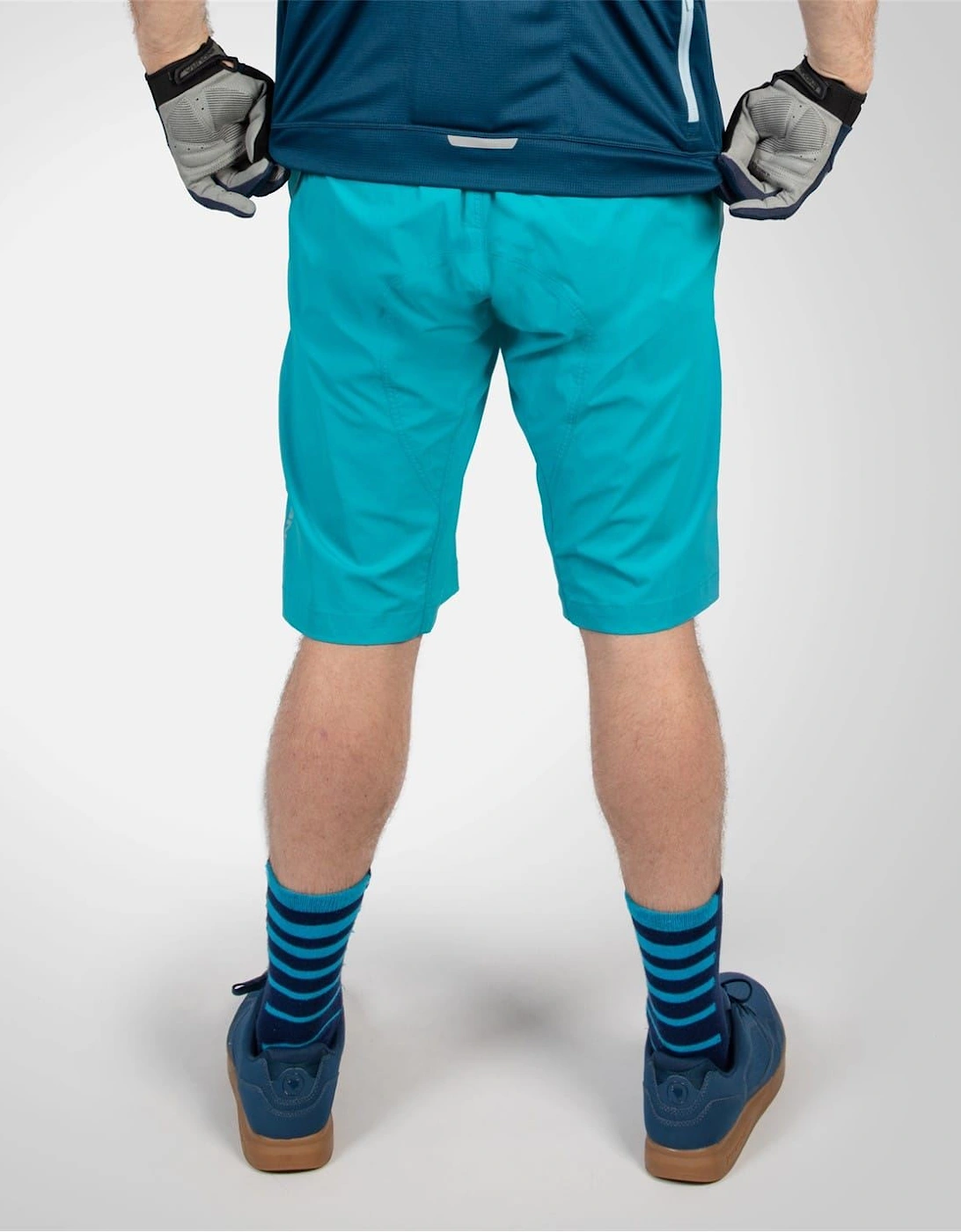 Hummvee Lite Biking Shorts with Snap Button