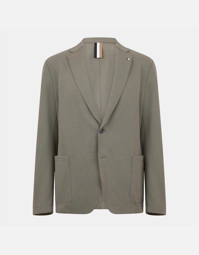Solid Patterned Regular Fit Blazer