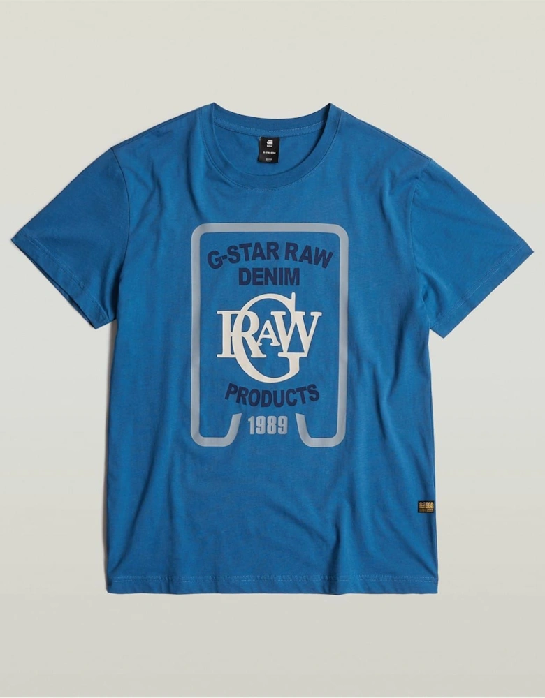 Regular Fit Lettering Crew Neck T-Shirt