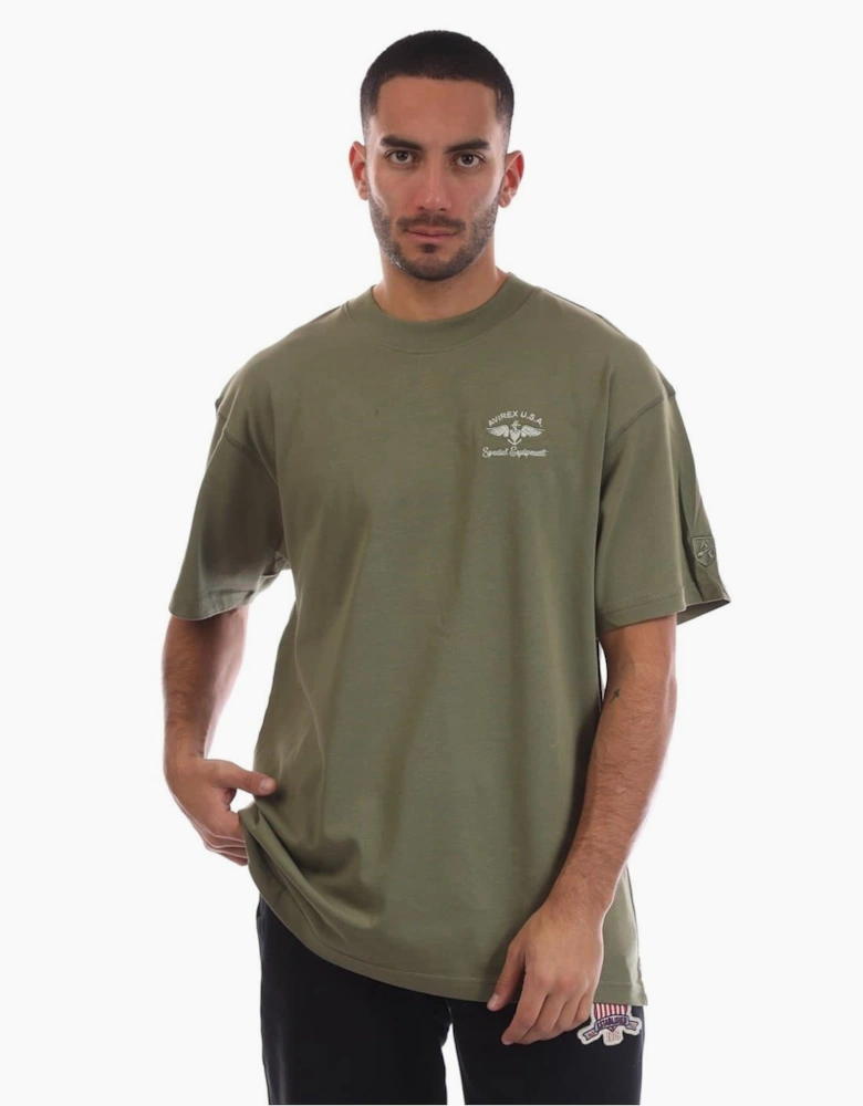 Crotona Oversize Fit Crew Neck Short Sleeve T-Shirt