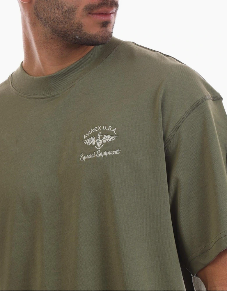 Crotona Oversize Fit Crew Neck Short Sleeve T-Shirt