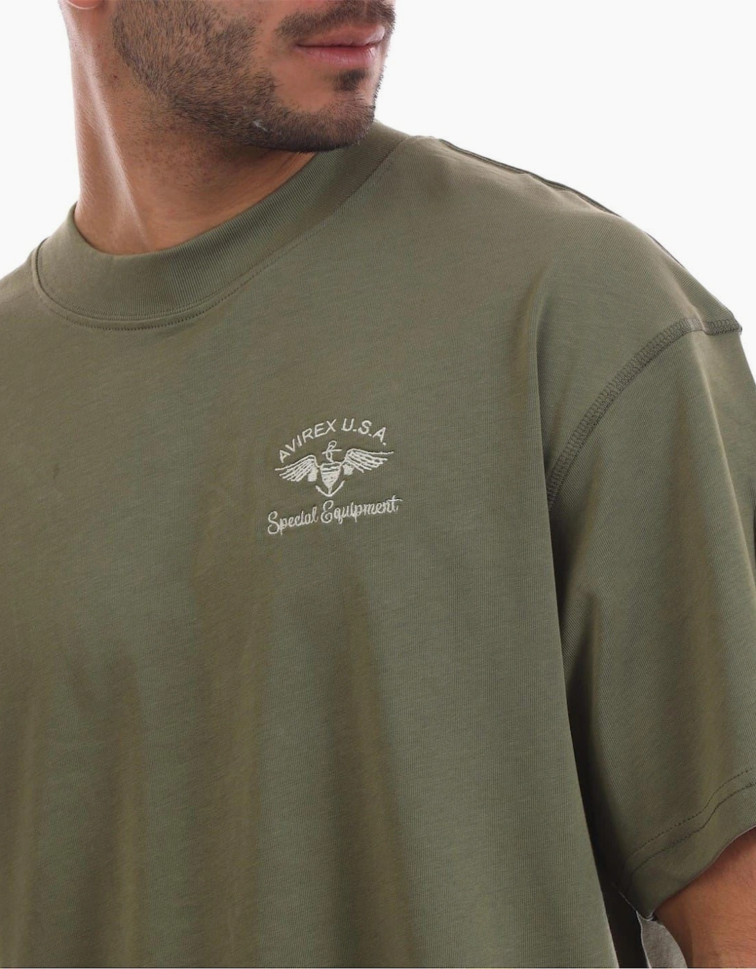 Crotona Oversize Fit Crew Neck Short Sleeve T-Shirt