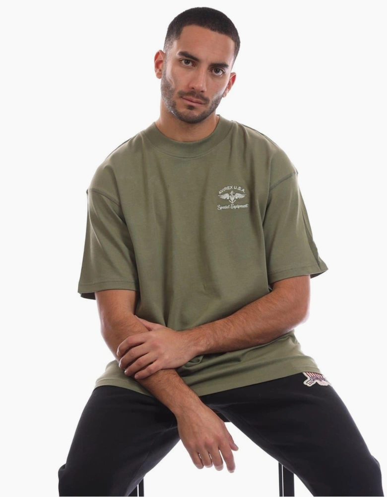 Crotona Oversize Fit Crew Neck Short Sleeve T-Shirt