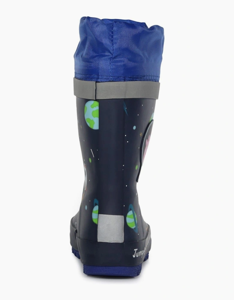 Splash Graphic Print Wellington Boots
