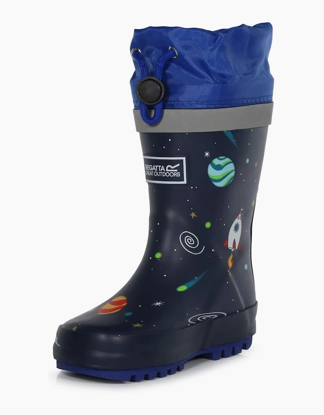 Splash Graphic Print Wellington Boots
