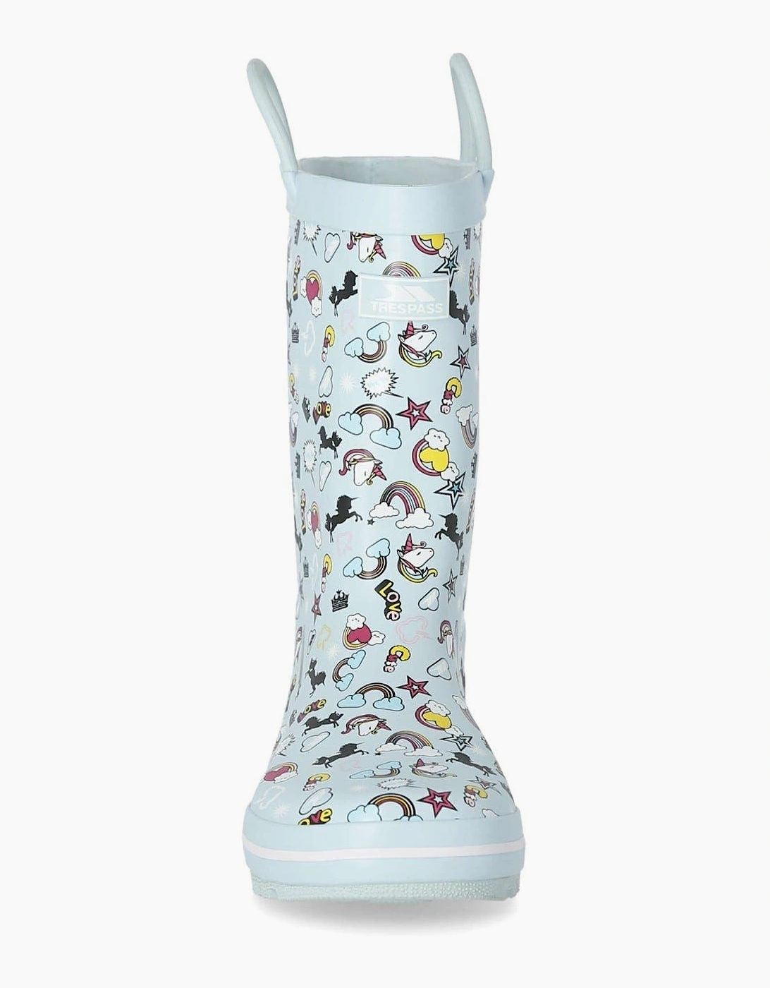 Starryton Heart Graphic Wellington Boots