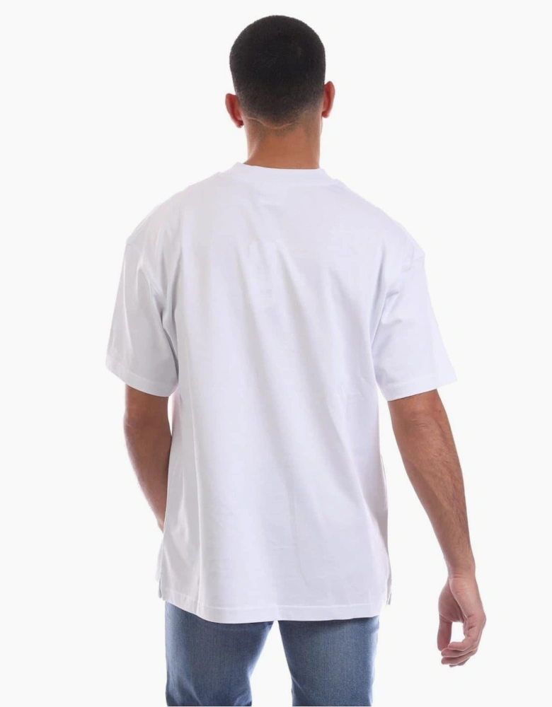 Glendale Text Graphic Crew Neck Short Sleeve Boyfriend T-Shirt