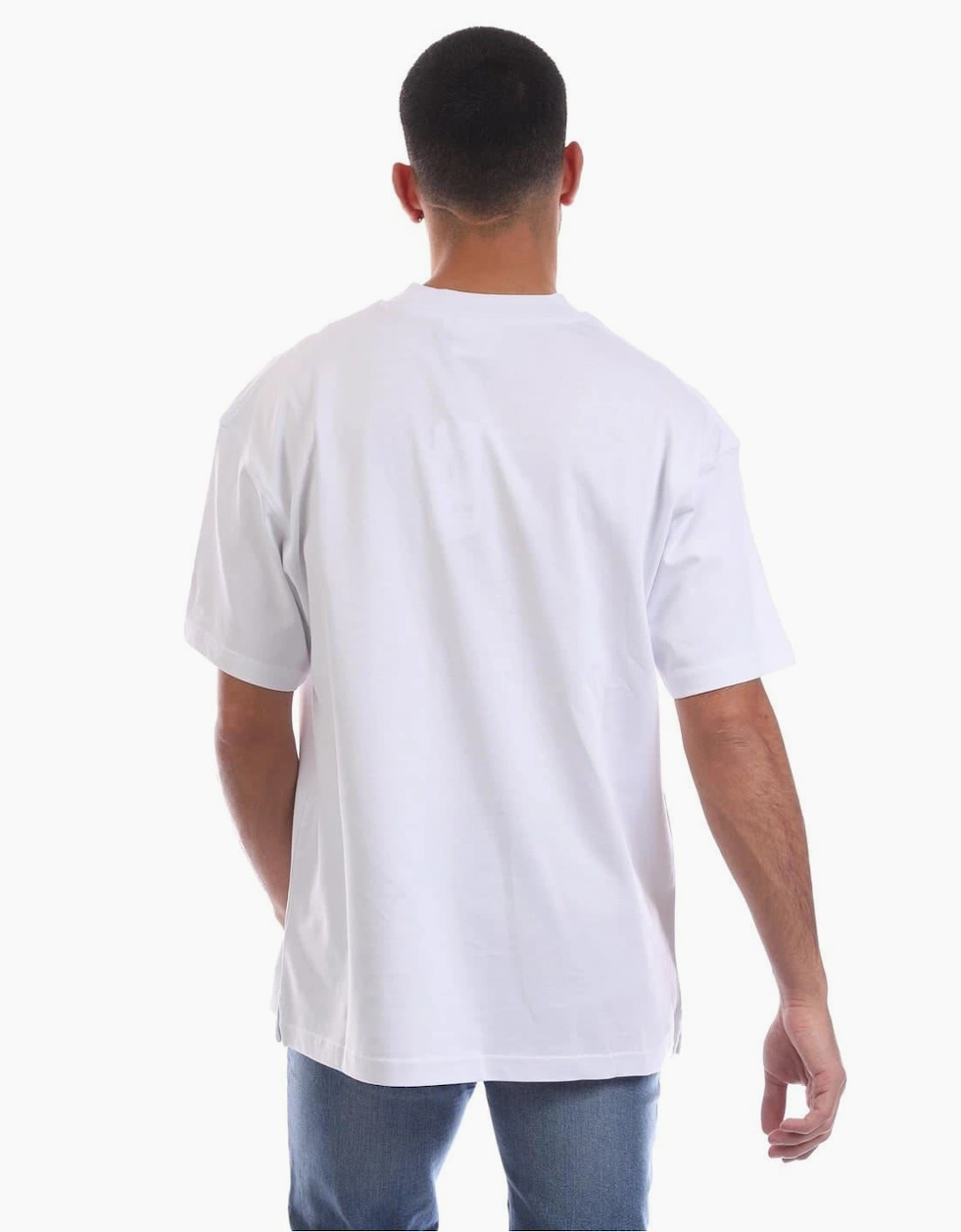 Glendale Text Graphic Crew Neck Short Sleeve Boyfriend T-Shirt