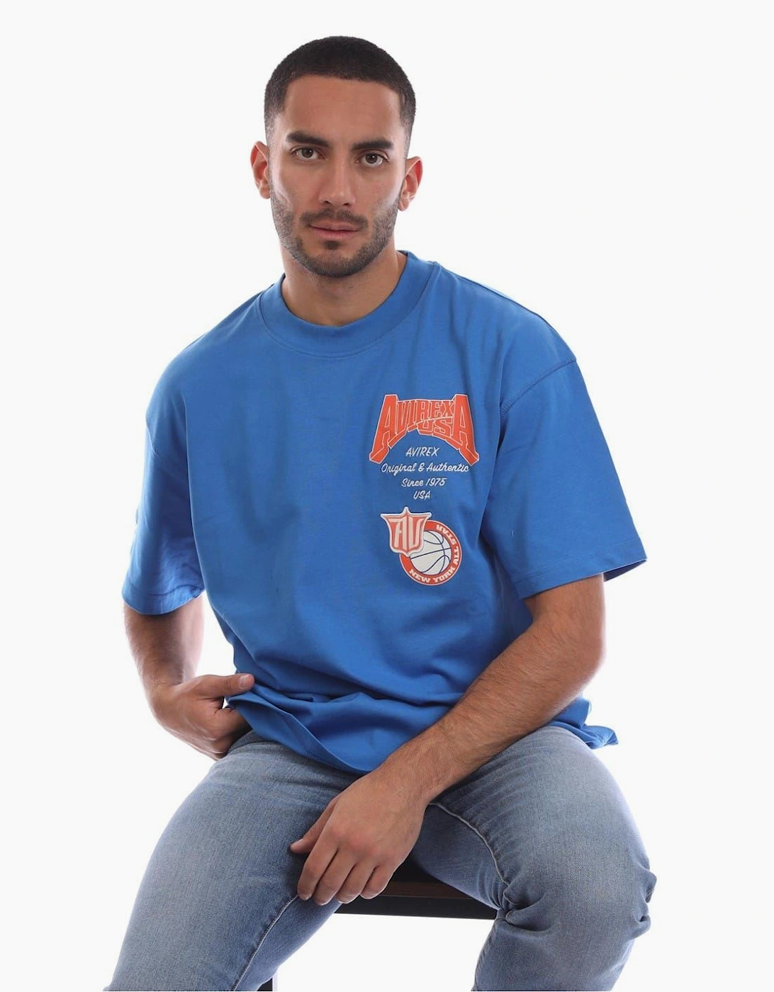 Mccarren Printed Logo Crew Neck Short Sleeve T-Shirt
