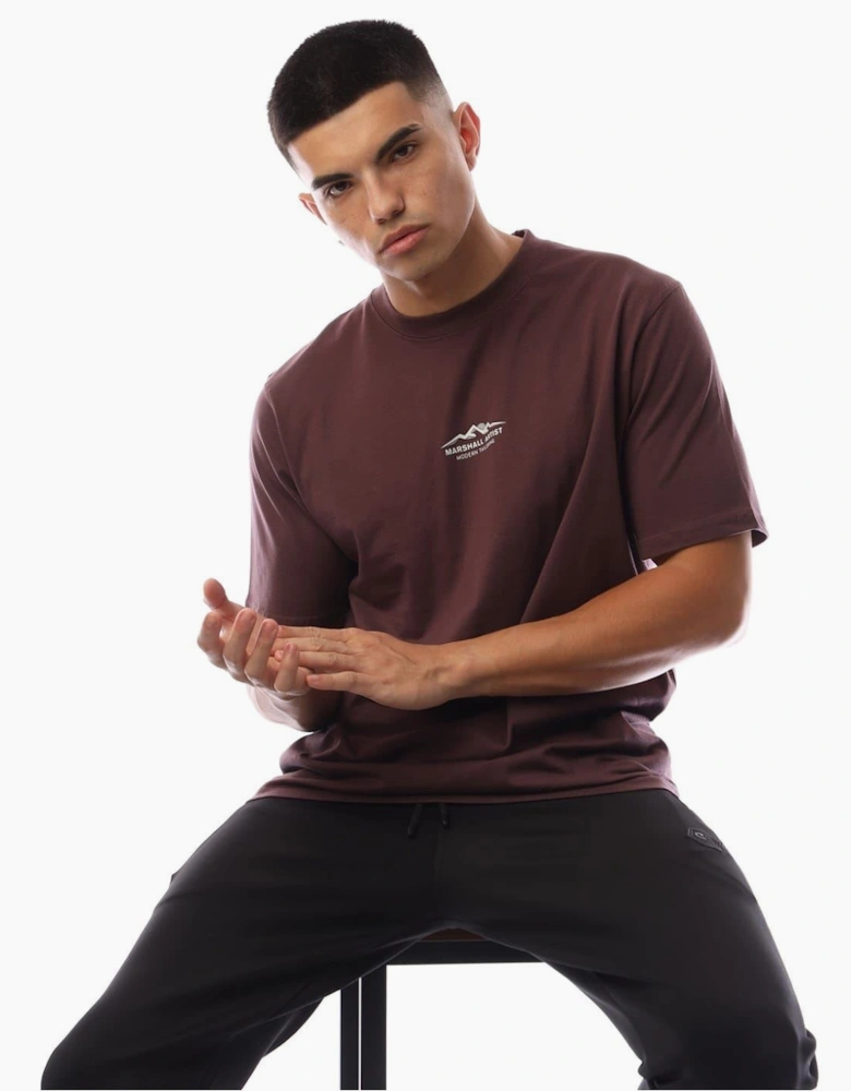 Printed Logo Crew Neck Short Sleeve Jersey T-Shirt