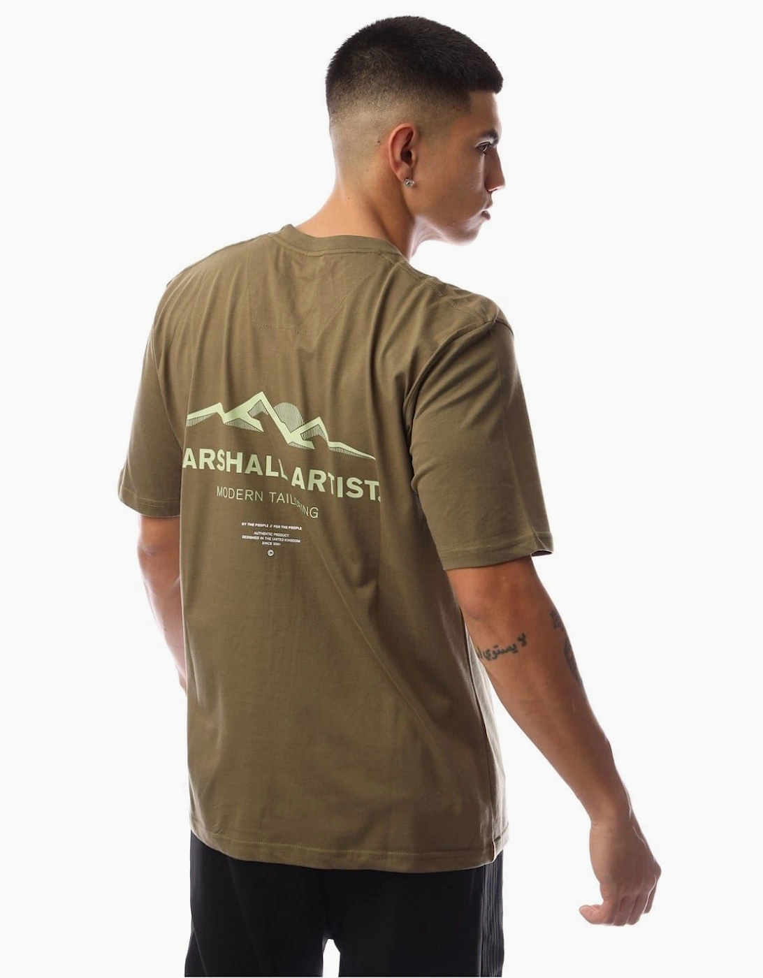 Printed Logo Crew Neck Short Sleeve Jersey T-Shirt