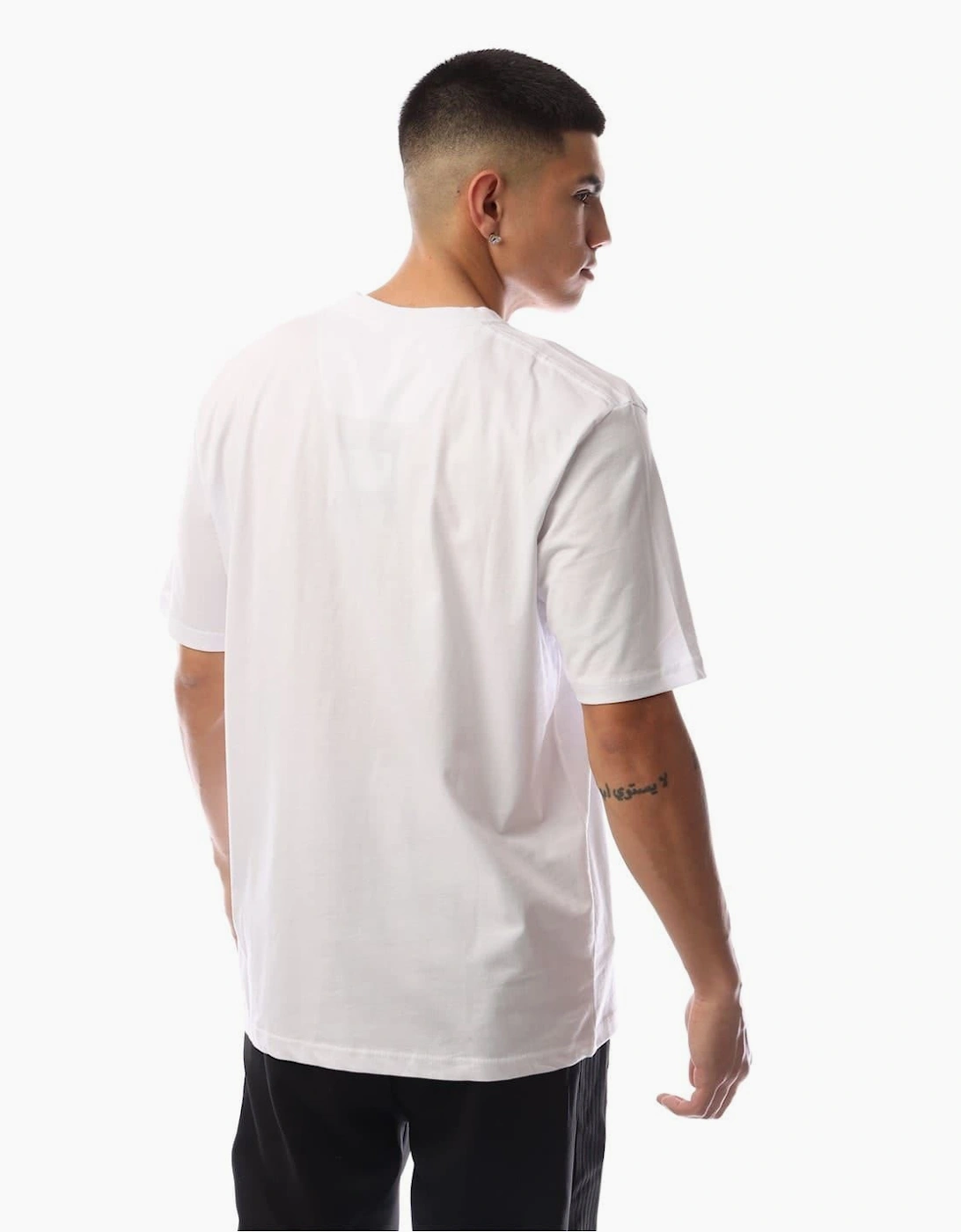 Printed Logo Crew Neck Short Sleeve Jersey T-Shirt