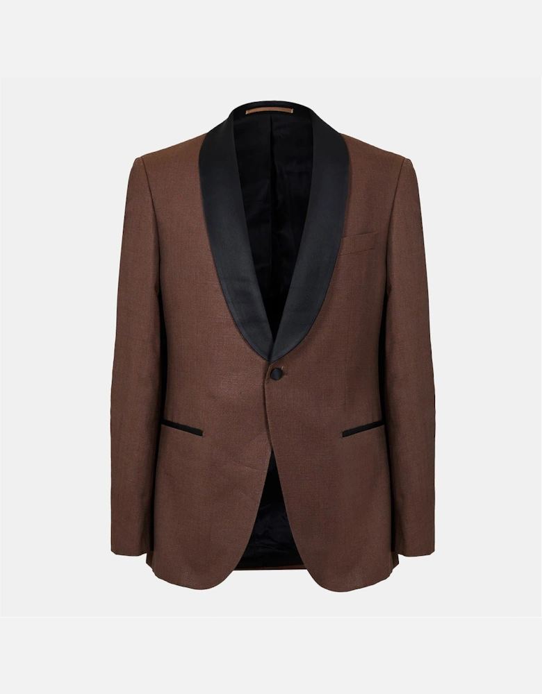 Harvers Solid Patterned Suit Jacket