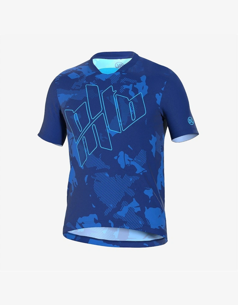 V-Neck Short Sleeve Jersey T-Shirt