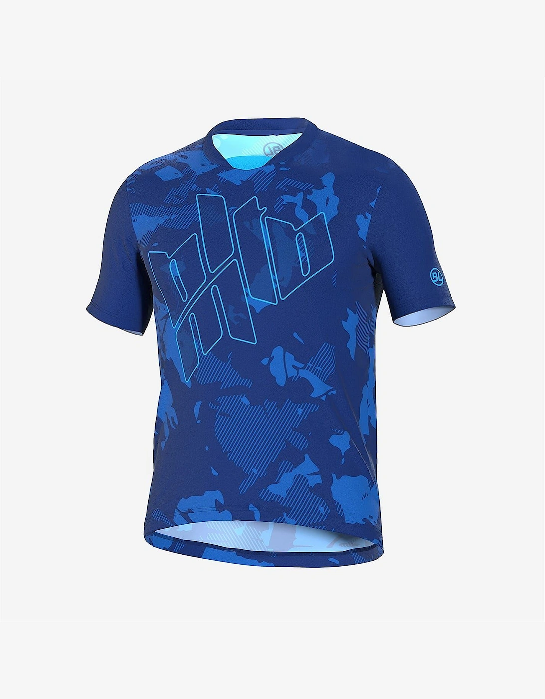 V-Neck Short Sleeve Jersey T-Shirt