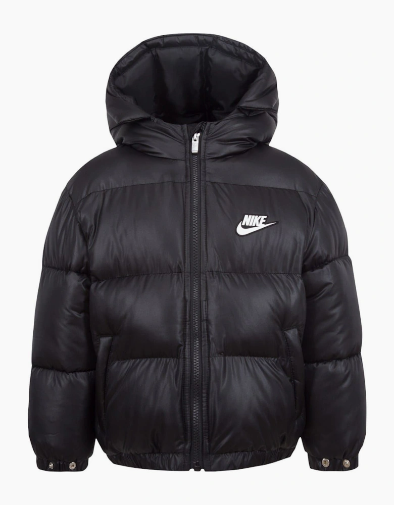 Water Resistant Hooded Puffer Jacket
