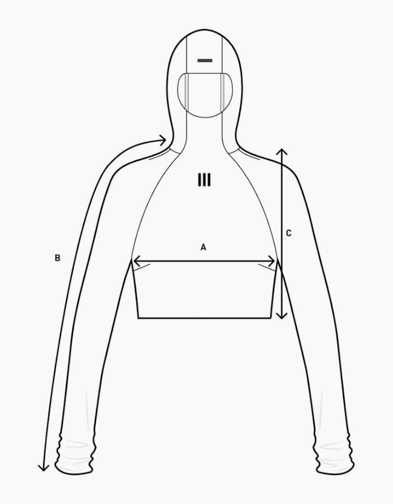 Athletics Cropped Hooded Sweatshirt