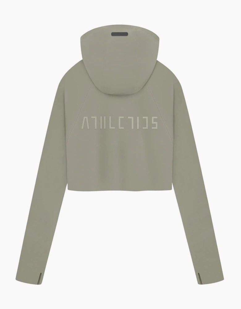 Athletics Cropped Hooded Sweatshirt