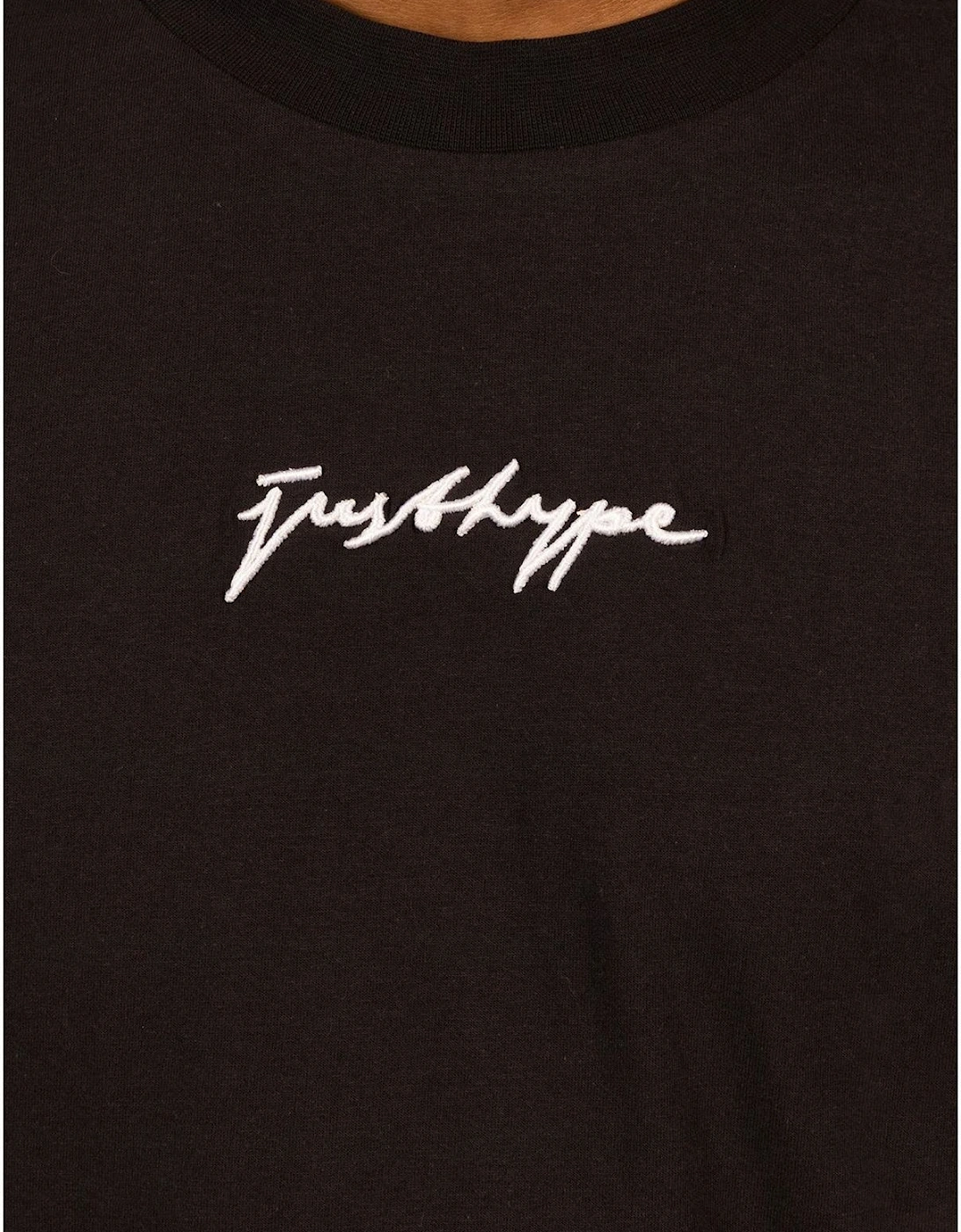Regular Fit Lettering Crew Neck T-Shirt