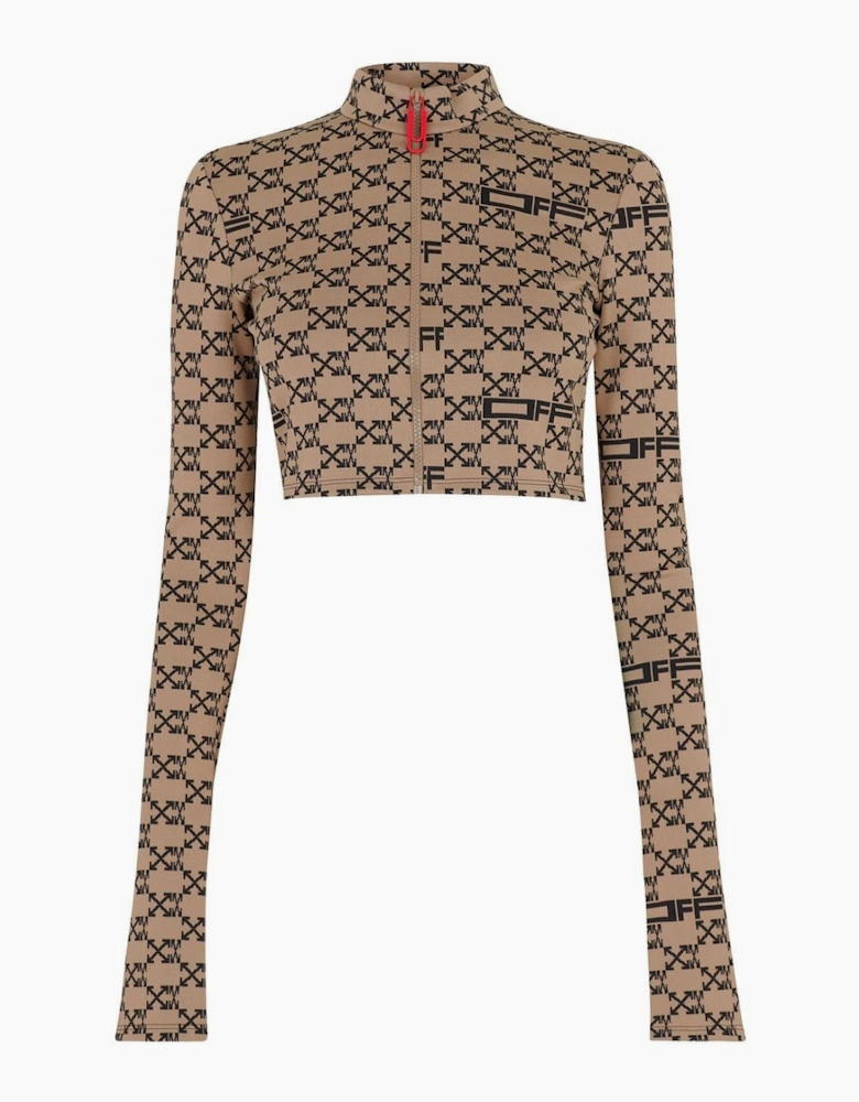 Monogram Track Top
