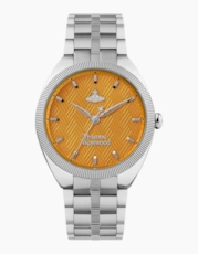 Silver/Orange