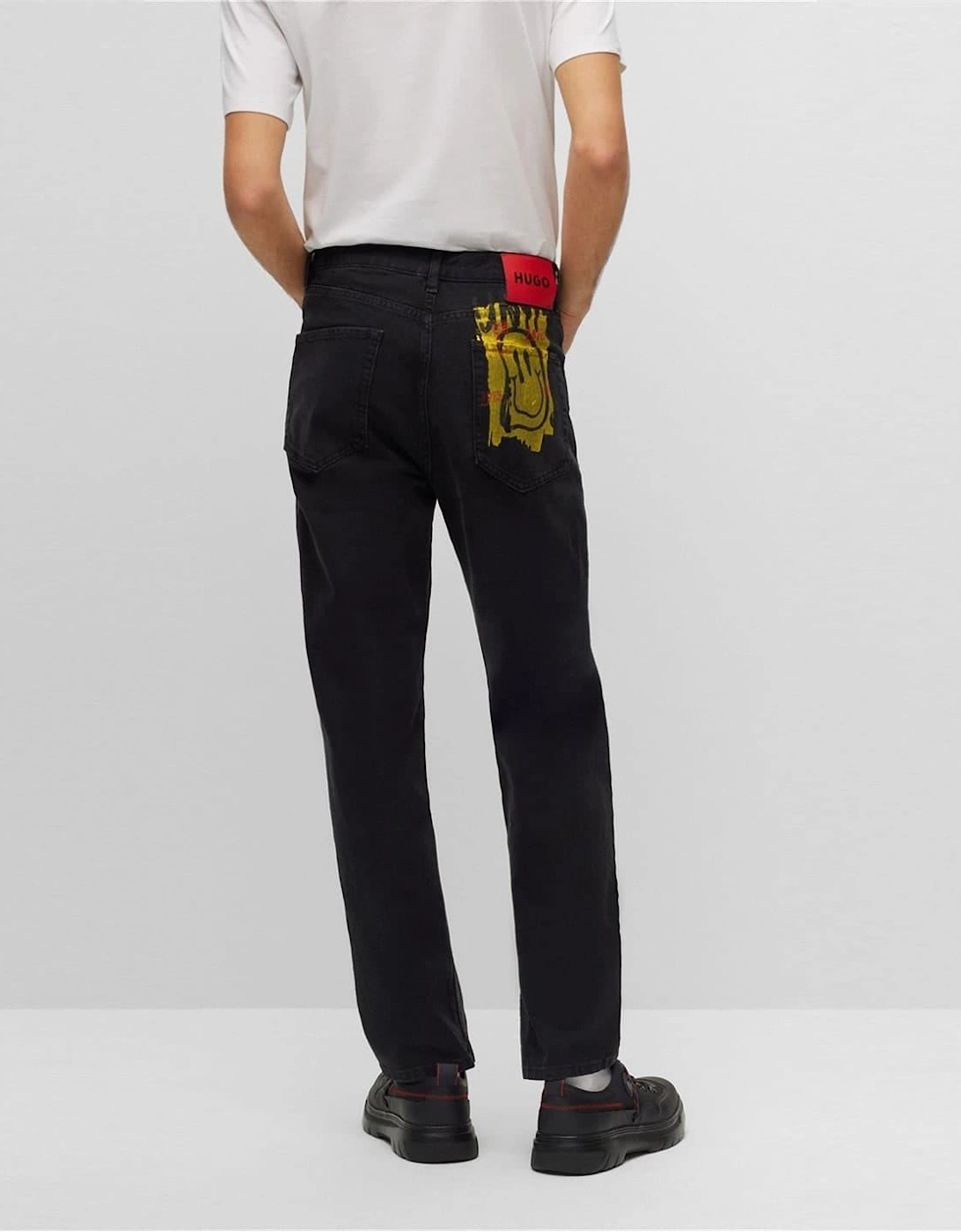 Five Pocket Design Slim Fit Jeans