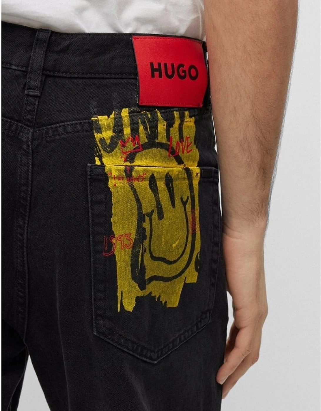 Five Pocket Design Slim Fit Jeans