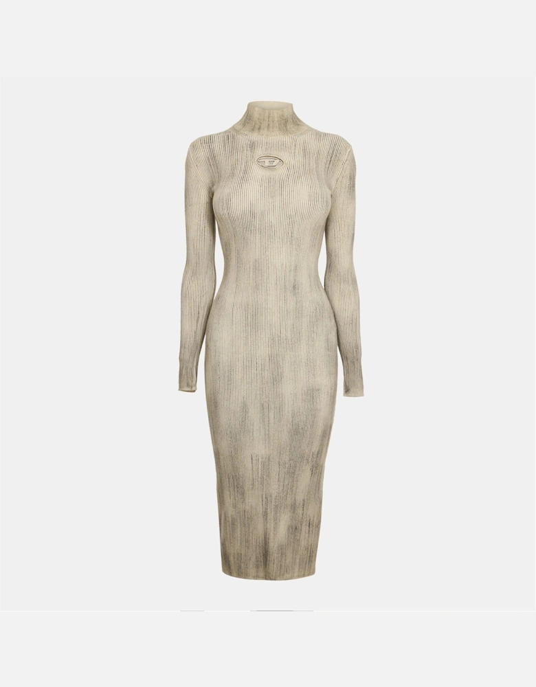 Zary C High Neck Long Sleeve Maxi Dress