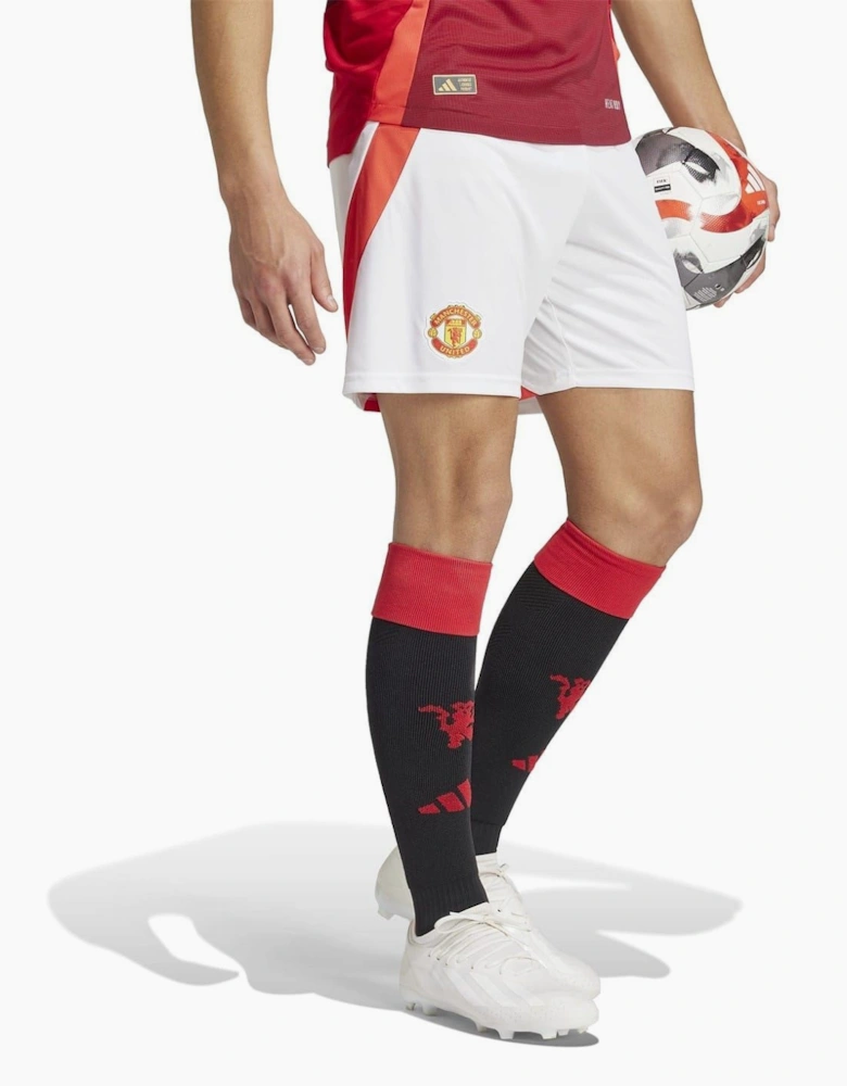 Manchester United Home Shorts 2024 2025 Adults