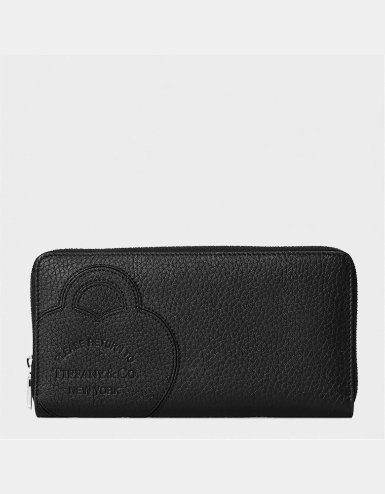 Zip Around Wallet with Logo