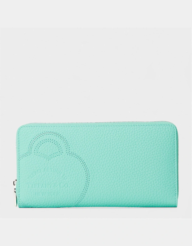 Zip Around Wallet with Logo