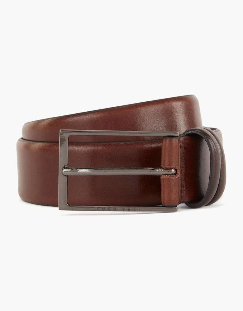 Leather Pin Buckle Belt