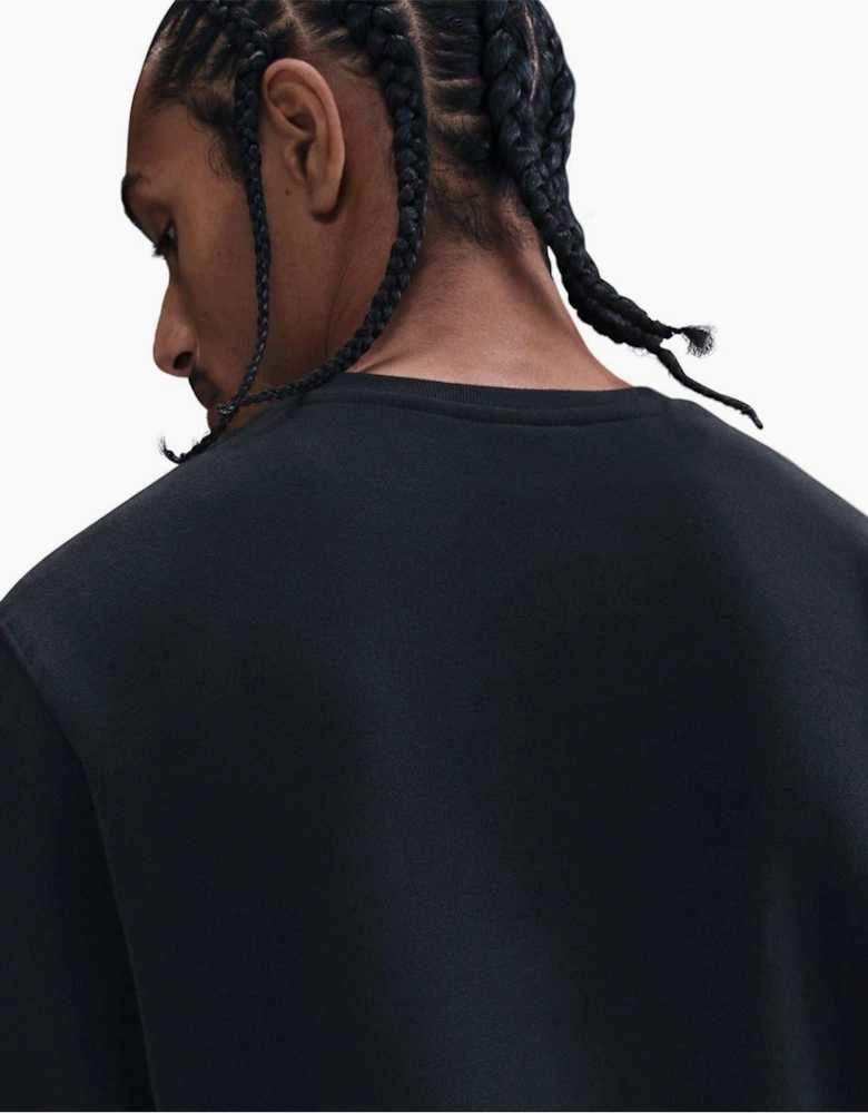 Crew Neck Long Sleeve Jersey Sweatshirt