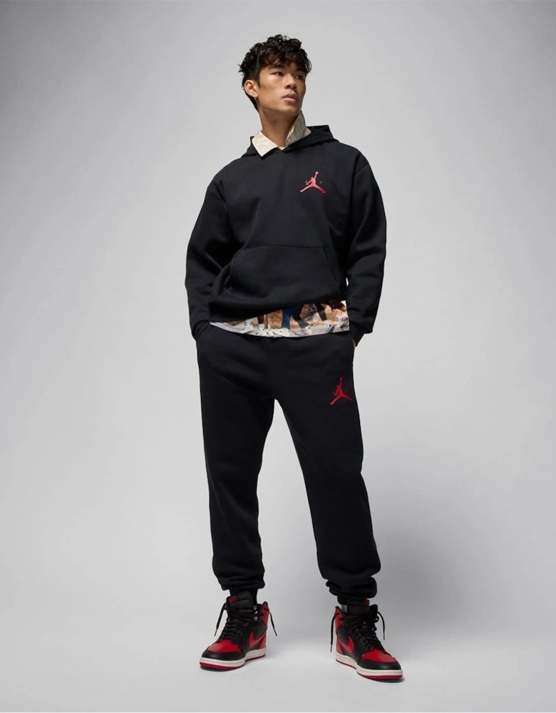 Jumpman Hooded Neck Long Sleeve Sweatshirt